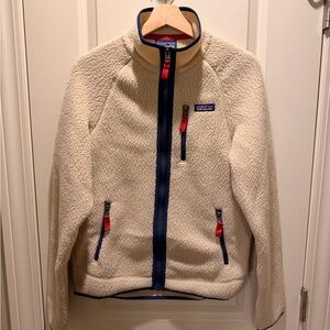 Patagonia Men’s Retro Pile Cream Fleece Jacket